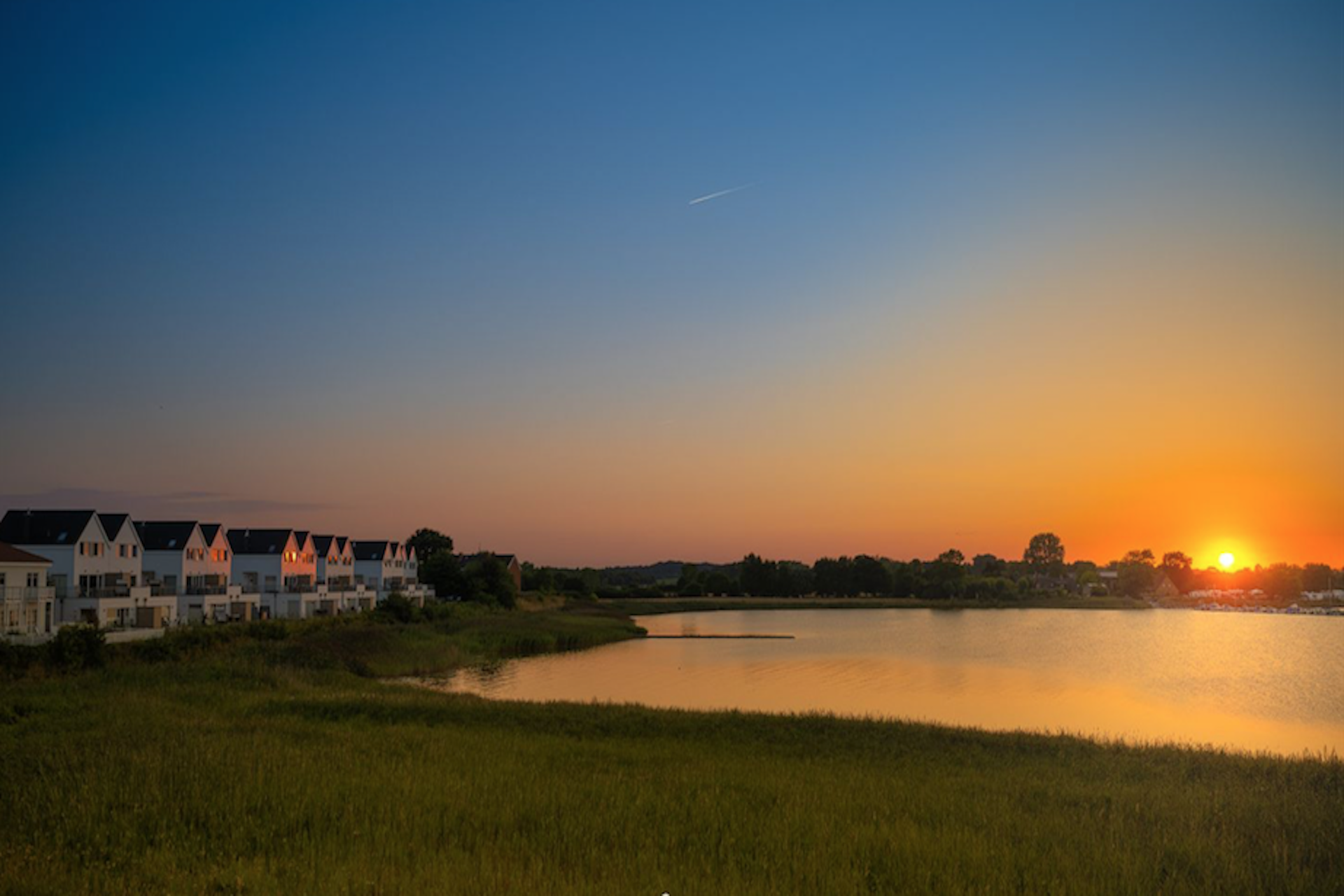 Küste bei Olpenitz mit Strand und Ostseehorizont
