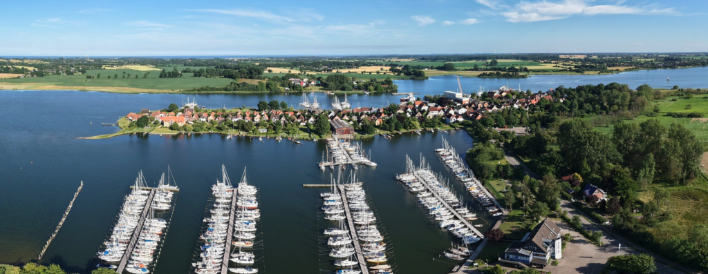 Hafen von Arnis an der Schlei – Ausflug von Olpenitz